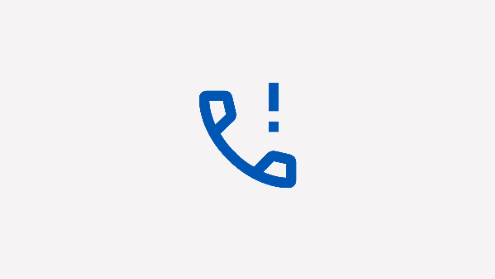 Urgent contact center (recall)
