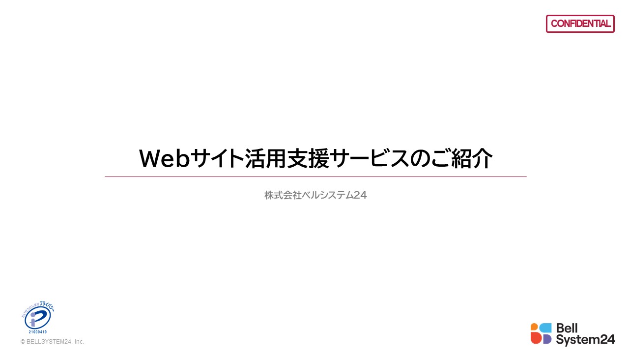 Webサイト活用支援サービス